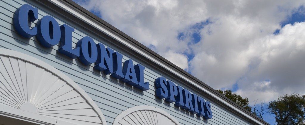 Colonial Spirits Sign