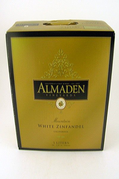 Almaden White Zinfandel 5 Liter