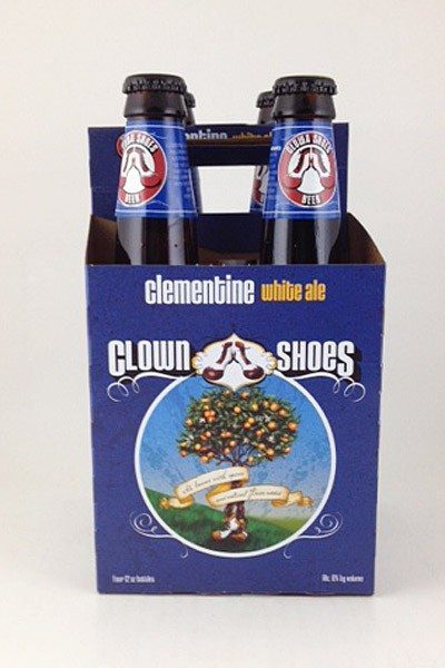 Clown Shoes Clementine Wheat Ale - 4 Pack