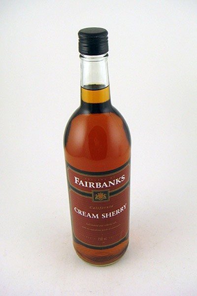 Fairbanks Cream Sherry - 750ml