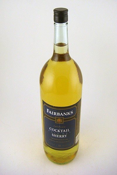 Fairbanks Pale Dry Cocktail Sherry - 1.5L