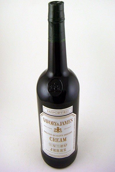 Savory & James Cream Sherry - 1.5L