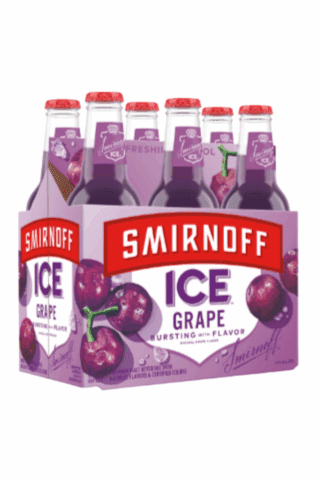 Smirnoff Ice Grape - 6 Pack