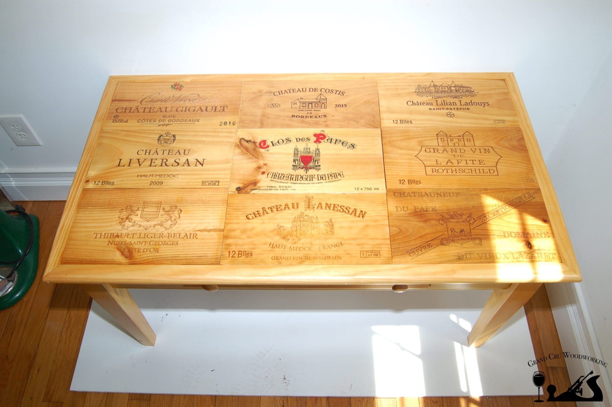 Grand Cru Woodworking: Coffee Table Thin Tapered Legs - Image 3