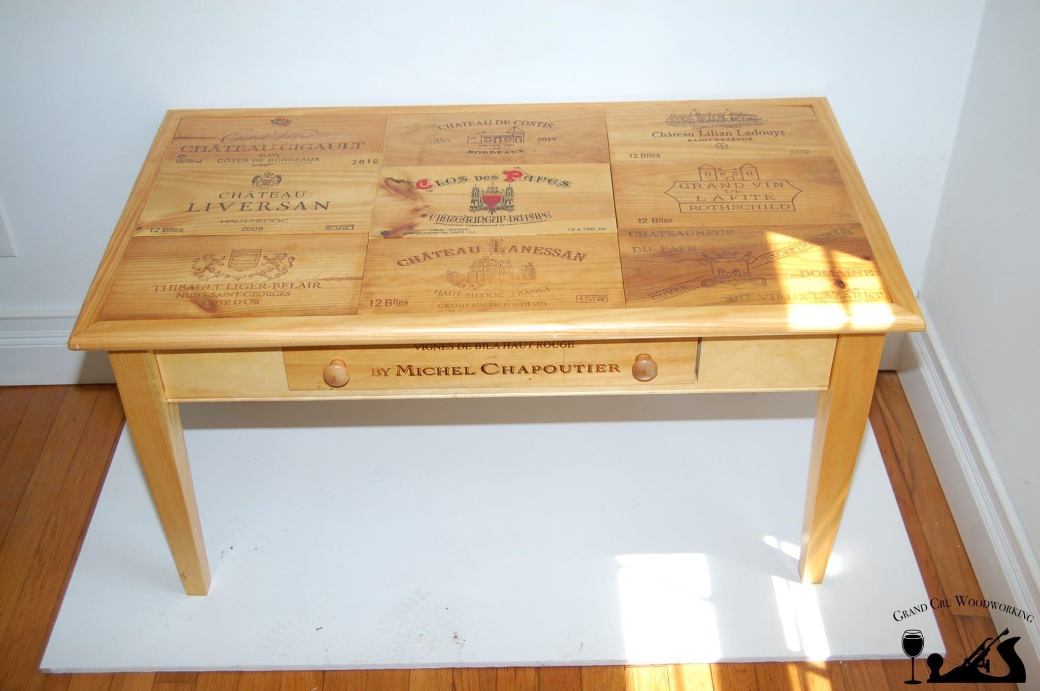 Grand Cru Woodworking: Coffee Table Thin Tapered Legs - Image 2