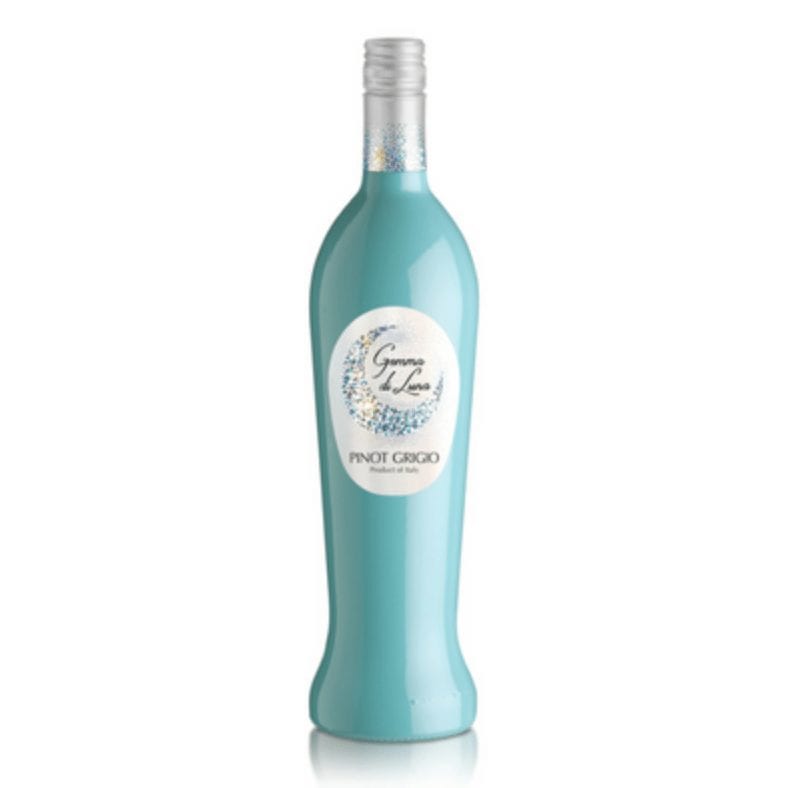 Gemma di Luna Pinot Grigio - Tiffany blue bottle