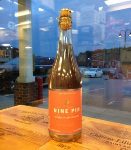A very nice special release cider from a great cidery...Blueberry Peach Cobbler!