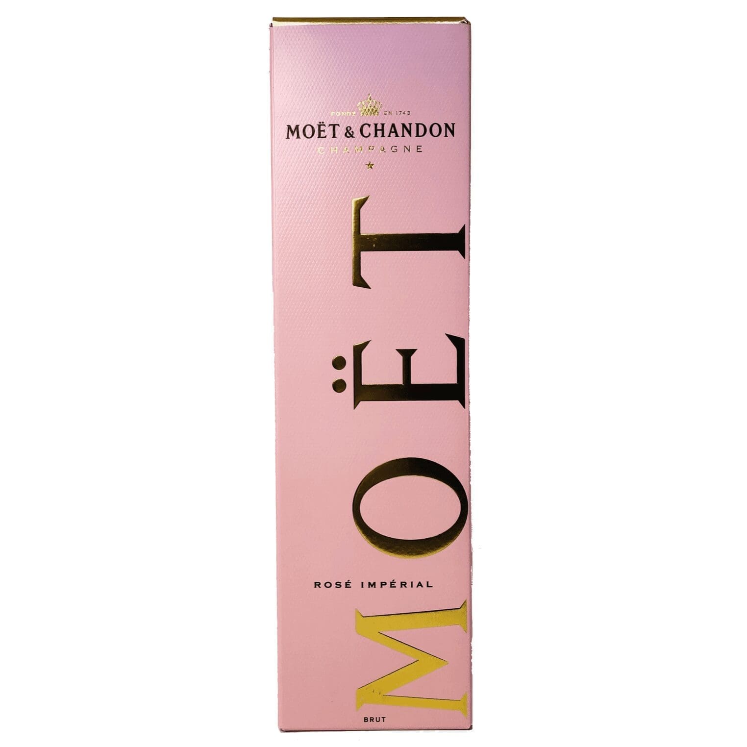 2 Bicchieri Da Champagne Moët & Chandon Ibiza Imperial, Edizione Limitata, Vetro Rosa, 2 Pezzi