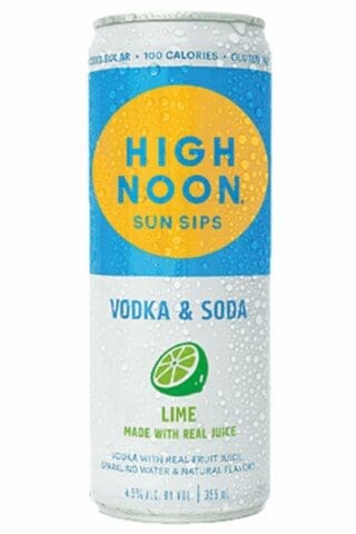 High Noon Lime - 4 pack cans