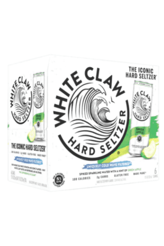White Claw Green Apple Seltzer - 6-pack