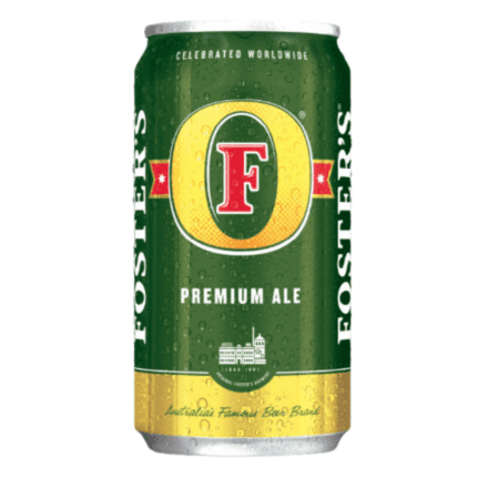 Fosters Premium Ale Oil Can