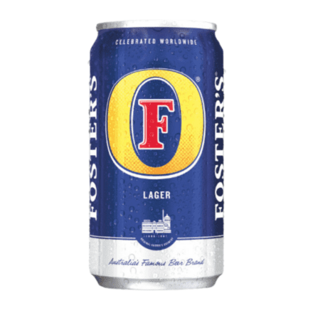 Fosters Lager Oil Can