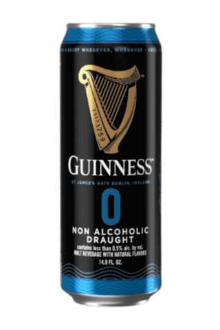 Guinness 0 Non-alcoholic Draught - 4 Pack