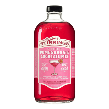 Stirrings Mixes Pomegranate Martini