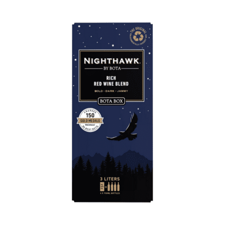 Bota Box 3l Nighthawk Black Red Blend - 3l