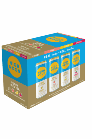 High Noon Vodka Iced Tea Variety - 8 pack cans
