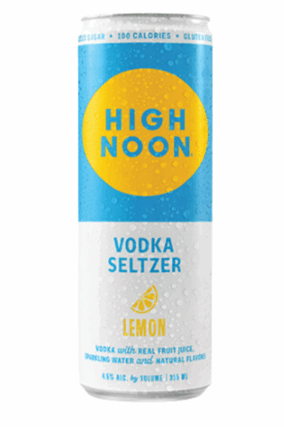 High Noon Lemon - 4 pack cans