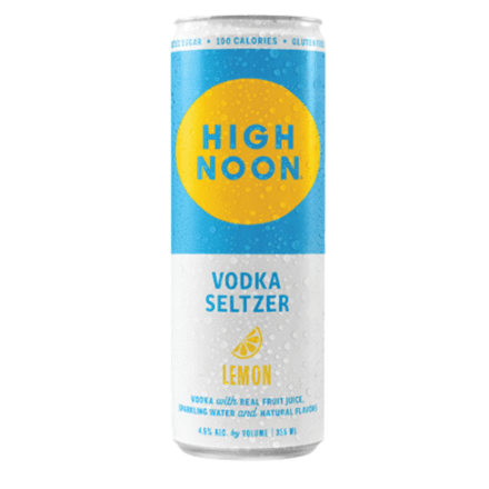 High Noon Lemon - 4 pack cans