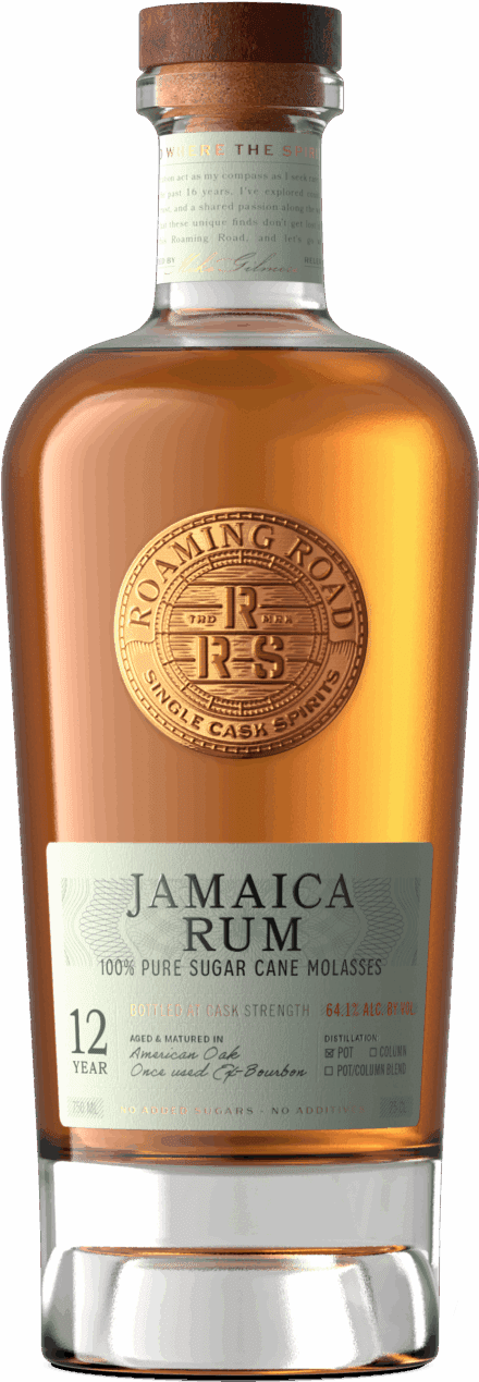 Roaming Road Jamaican 12yr Rum - 750mL